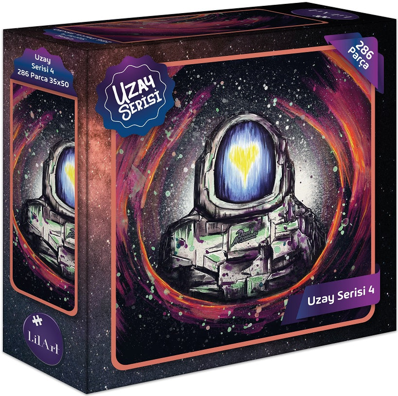 Lilart Puzzle Uzay Serisi 286 Parça