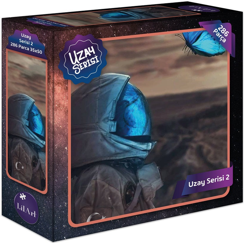 Lilart Puzzle Uzay Serisi 286 Parça