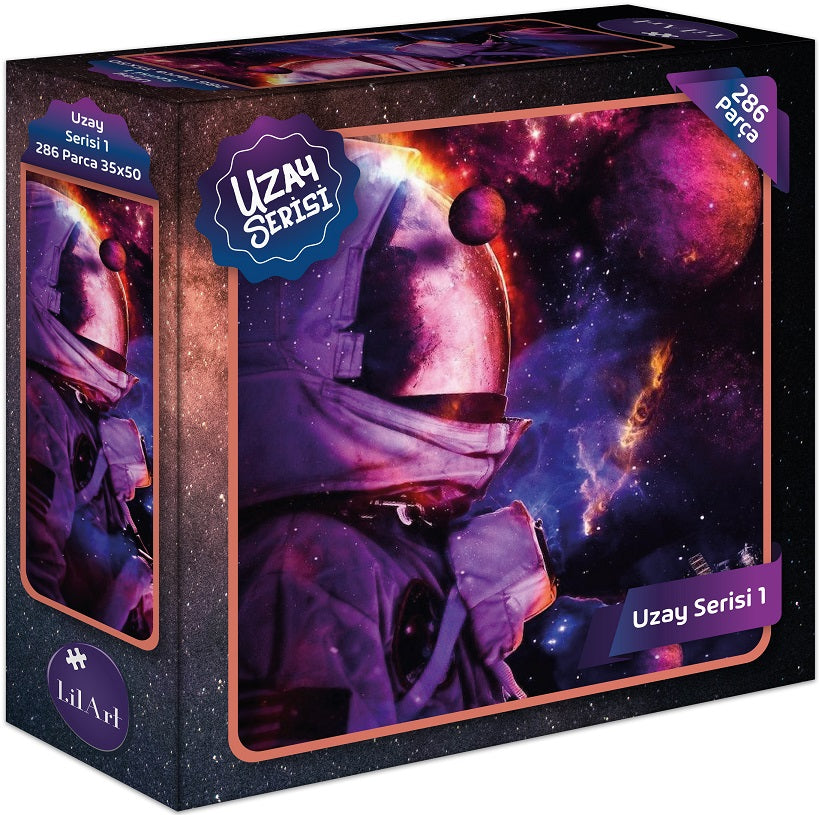 Lilart Puzzle Uzay Serisi 286 Parça