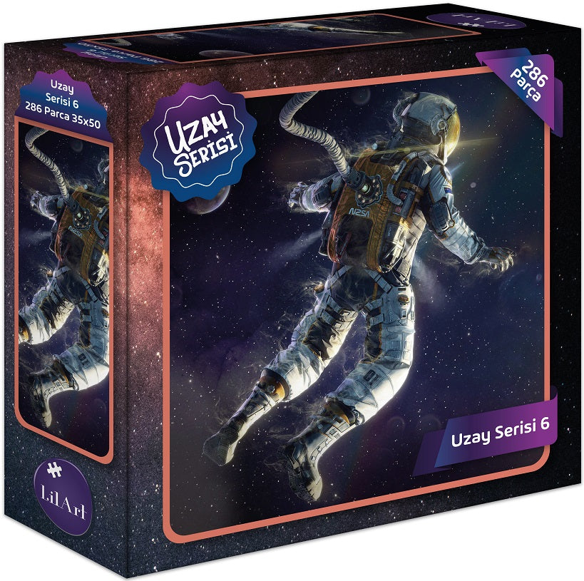 Lilart Puzzle Uzay Serisi 286 Parça