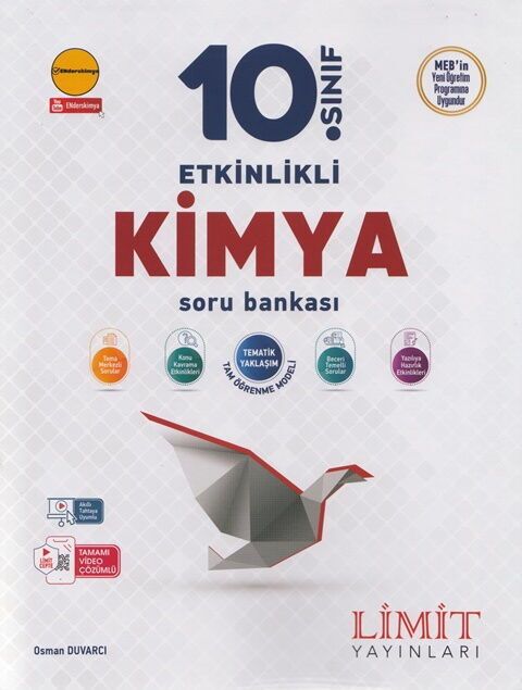 Limit Yayınları 10. Sınıf Kimya Etkinlikli Soru Bankası-1