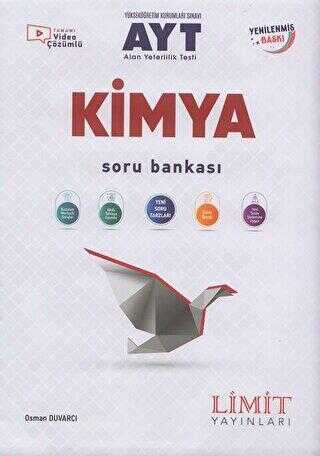 Limit Yayınları AYT Kimya Soru Bankası-1