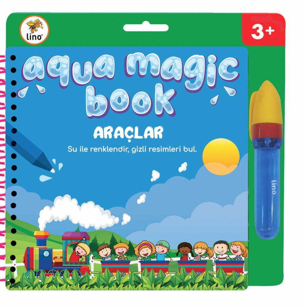 Lino Boyama Kitabı Aqua Magic Book Araçlar Sihirli TFL-1006