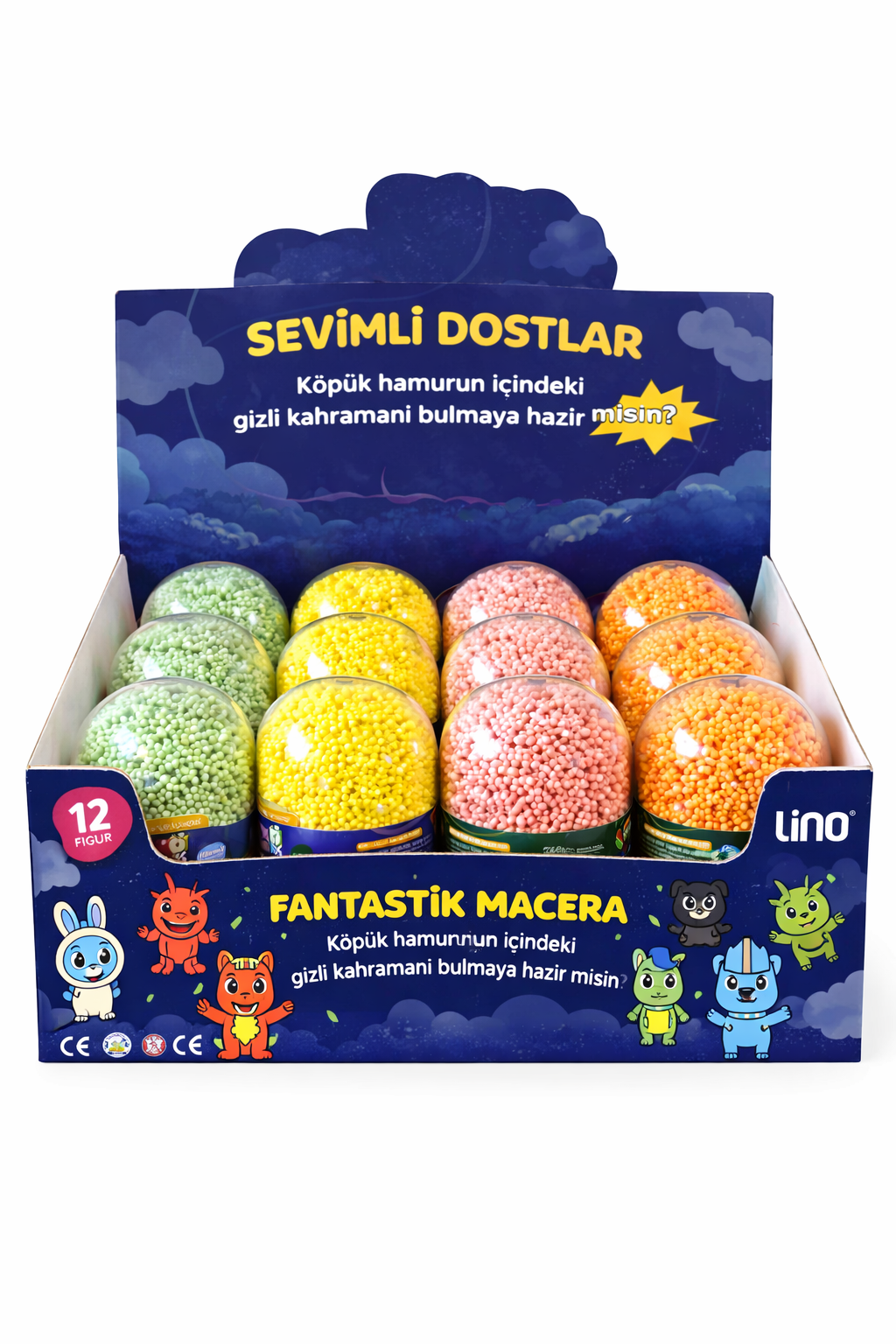 Lino Kurumayan Köpüklü Oyun Hamuru Fantastik Macera