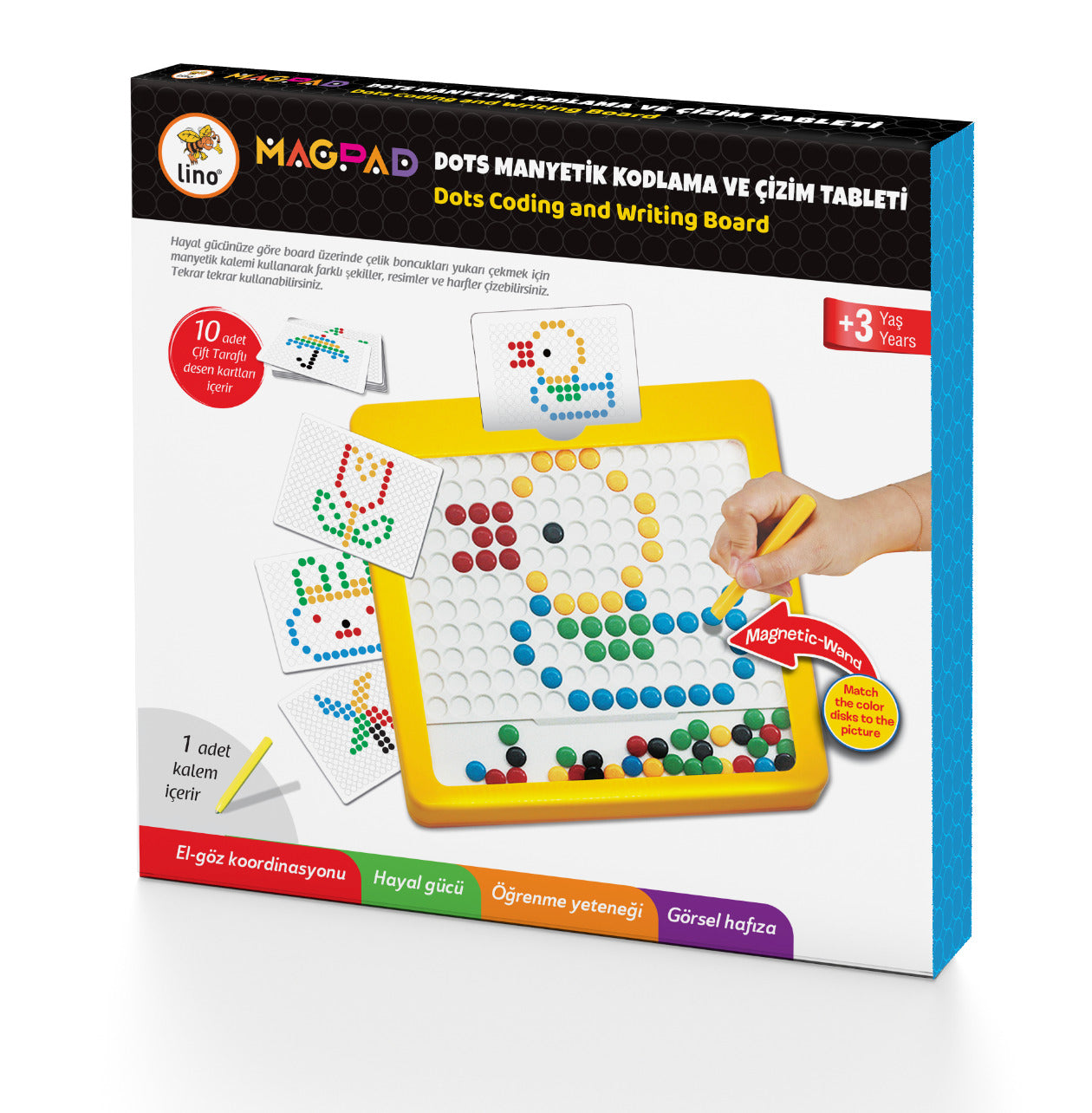 Lino Magpad Dots Manyetik Pad Mp-102