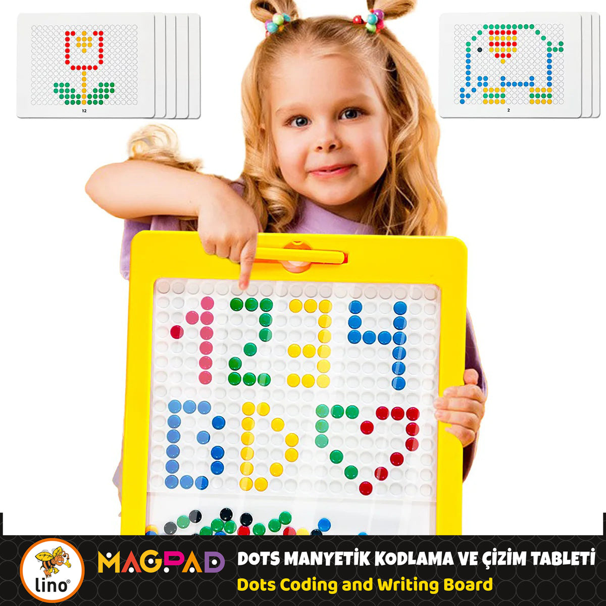 Lino Magpad Dots Manyetik Pad Mp-102