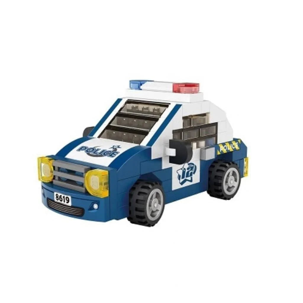 Loz 8619 Mikro Blok Çanta Polis Arabası-2