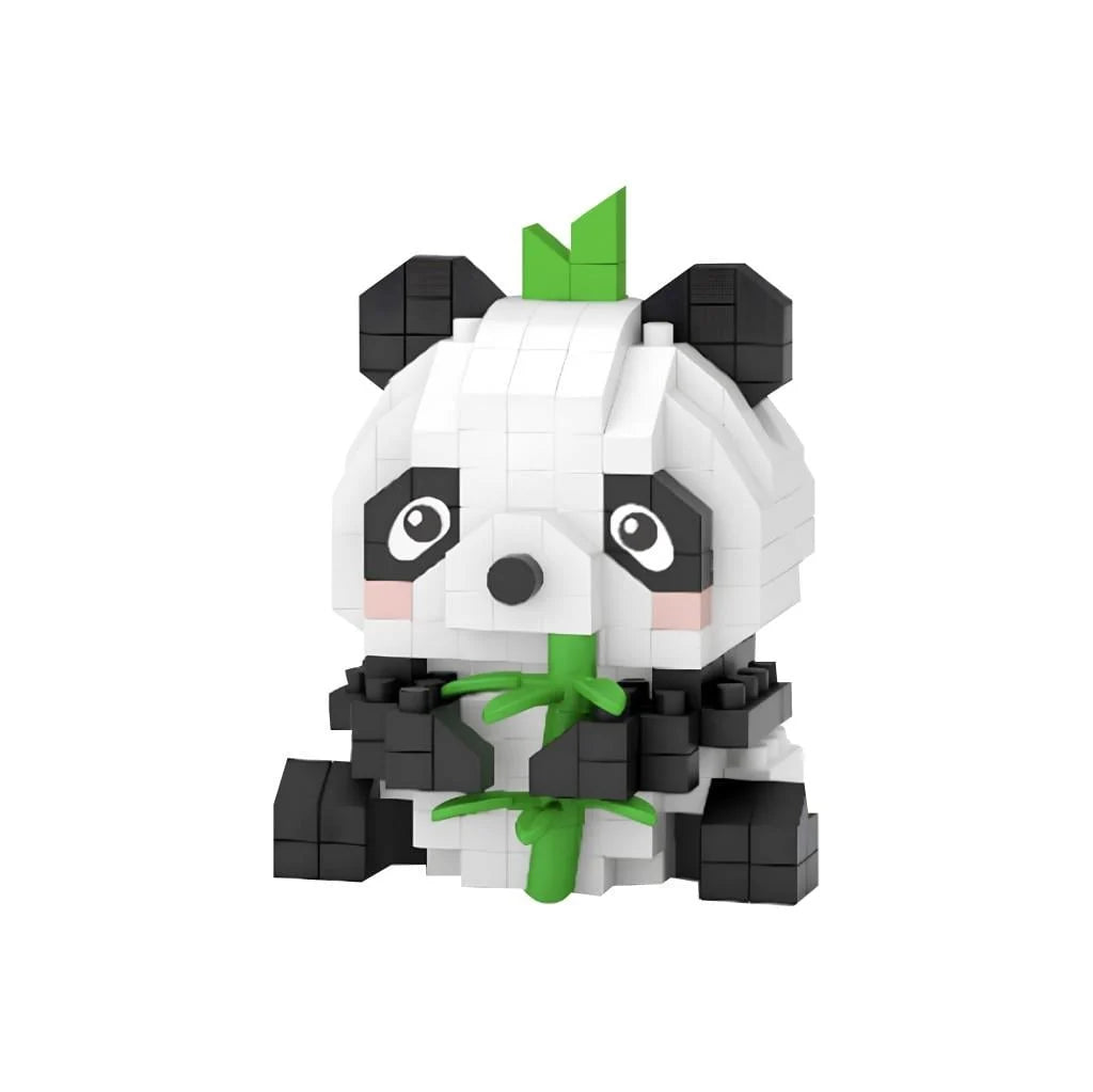 Loz Blok Oyuncak Panda 170 Parça Mini Poşet Lz-8633-4