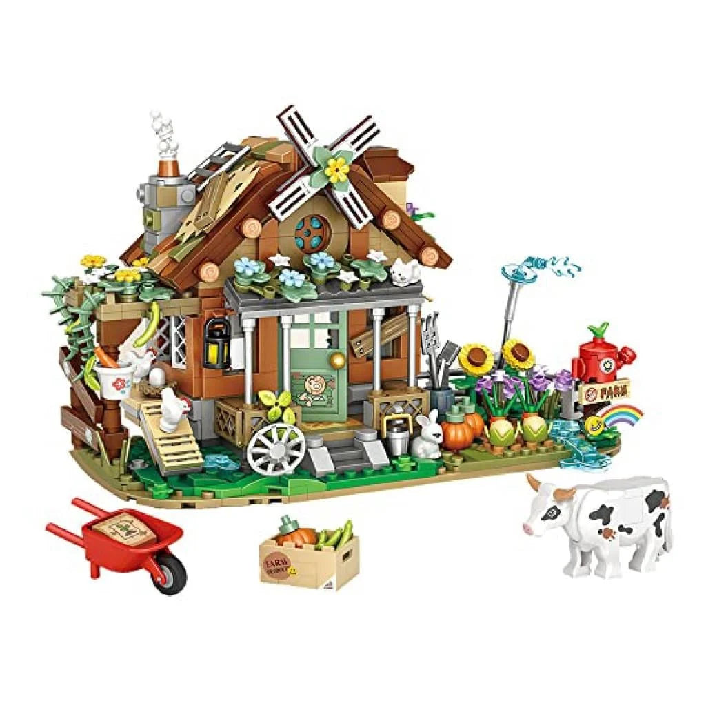 Loz Çiftlik Evi 899 Parça Block Oyuncak Lz1281-4