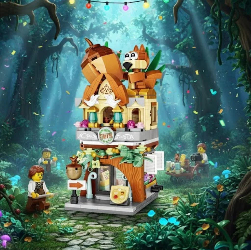 Loz Fındık Dükkanı 485 Parça Block Oyuncak Lz1641-4