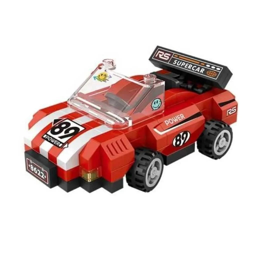 Loz Lego Yarış Arabası Mini Blok Seti 140 Parça Lz8622-1