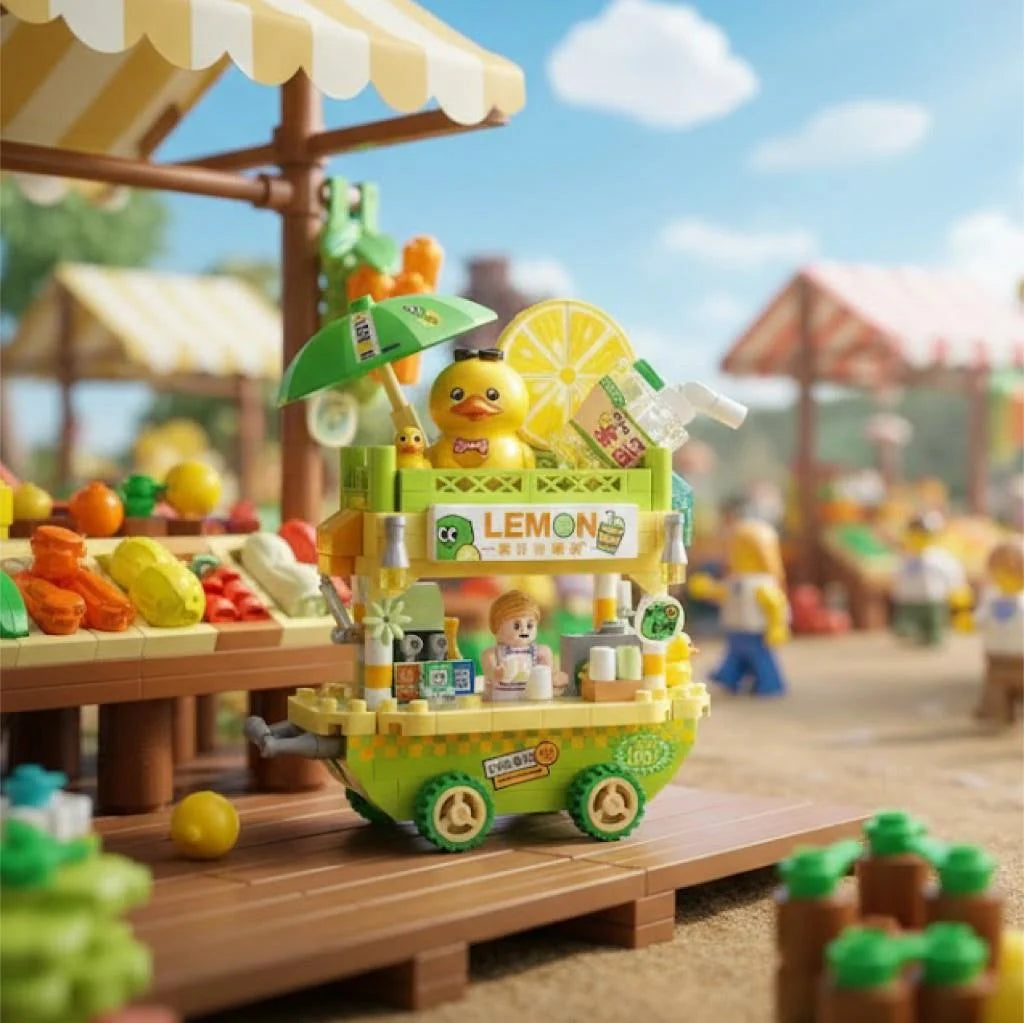 Loz Limon Arabası 310 Parça Block Oyuncak Lz8856-2