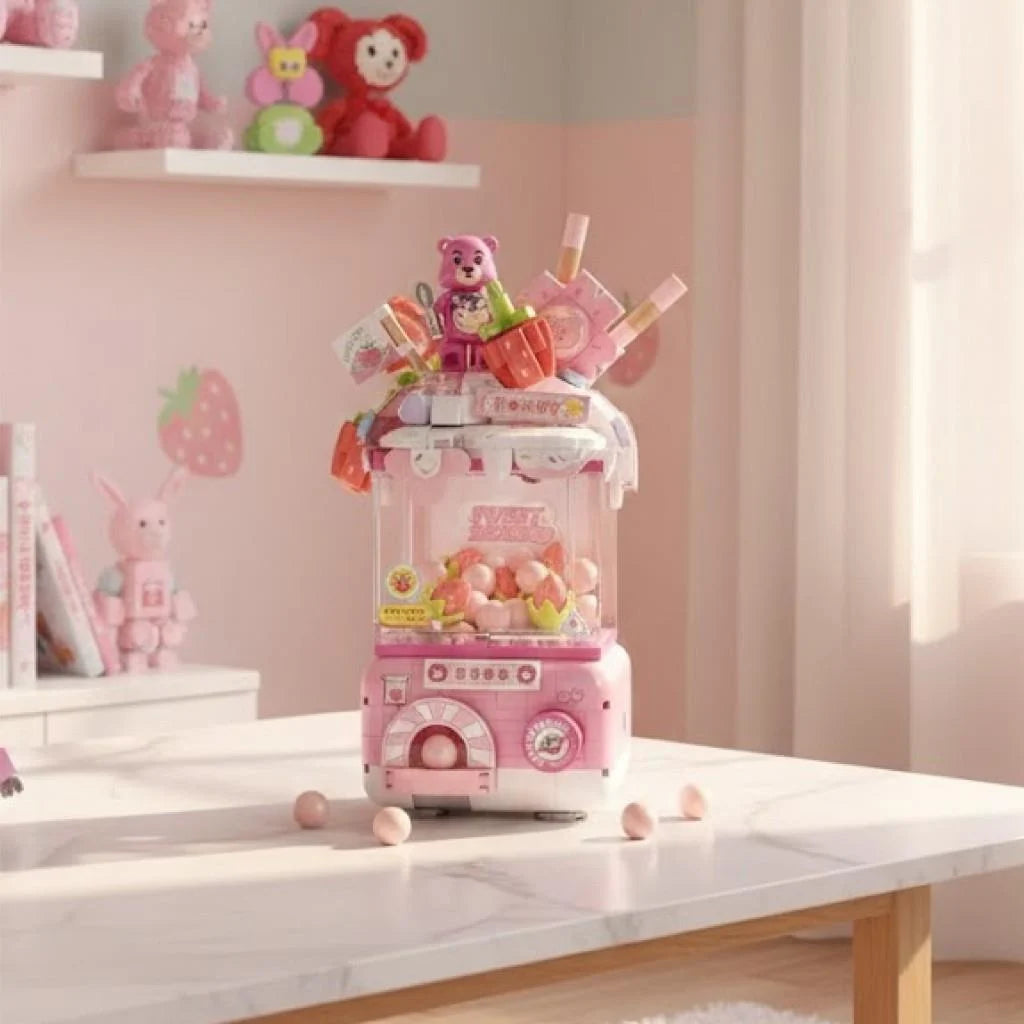 Loz Sevimli Gashapon Pembe 428 Parça Block Oyuncak Lz1680-1