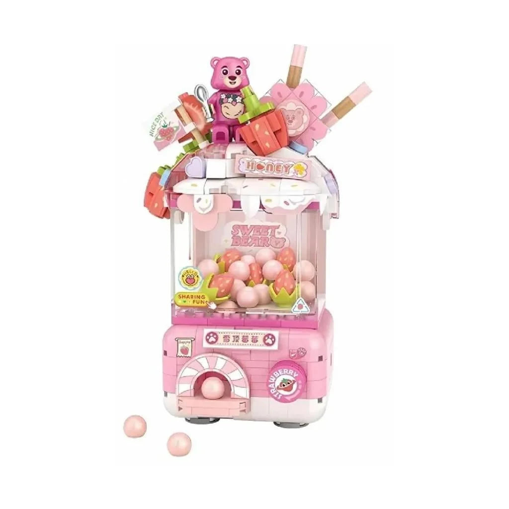 Loz Sevimli Gashapon Pembe 428 Parça Block Oyuncak Lz1680-4