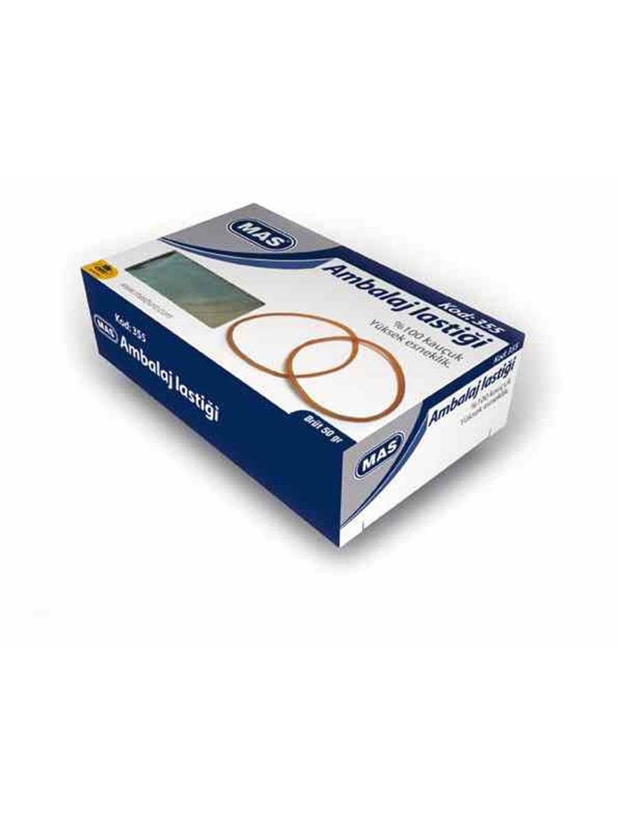 Mas Lastik Kutu Midi %100 Kauçuk 50 GR-1