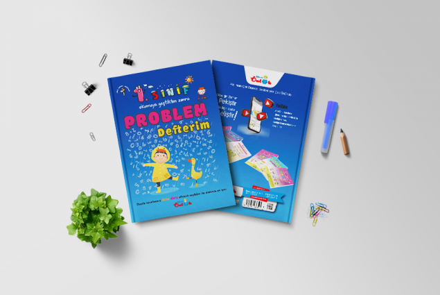 Mavi Önlük Yayınları 1. Sınıf Problem Defterim Etkinlik Kitabı-1