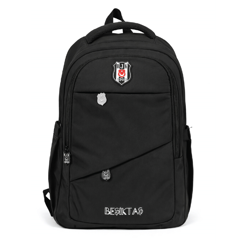 Me 26341 Beşiktaş Çapraz Cep Detaylı Siyah Sırt Çantası-1