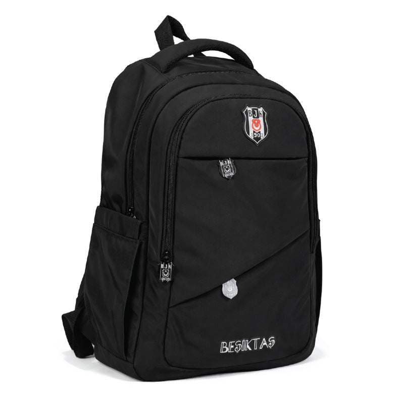 Me 26341 Beşiktaş Çapraz Cep Detaylı Siyah Sırt Çantası-2