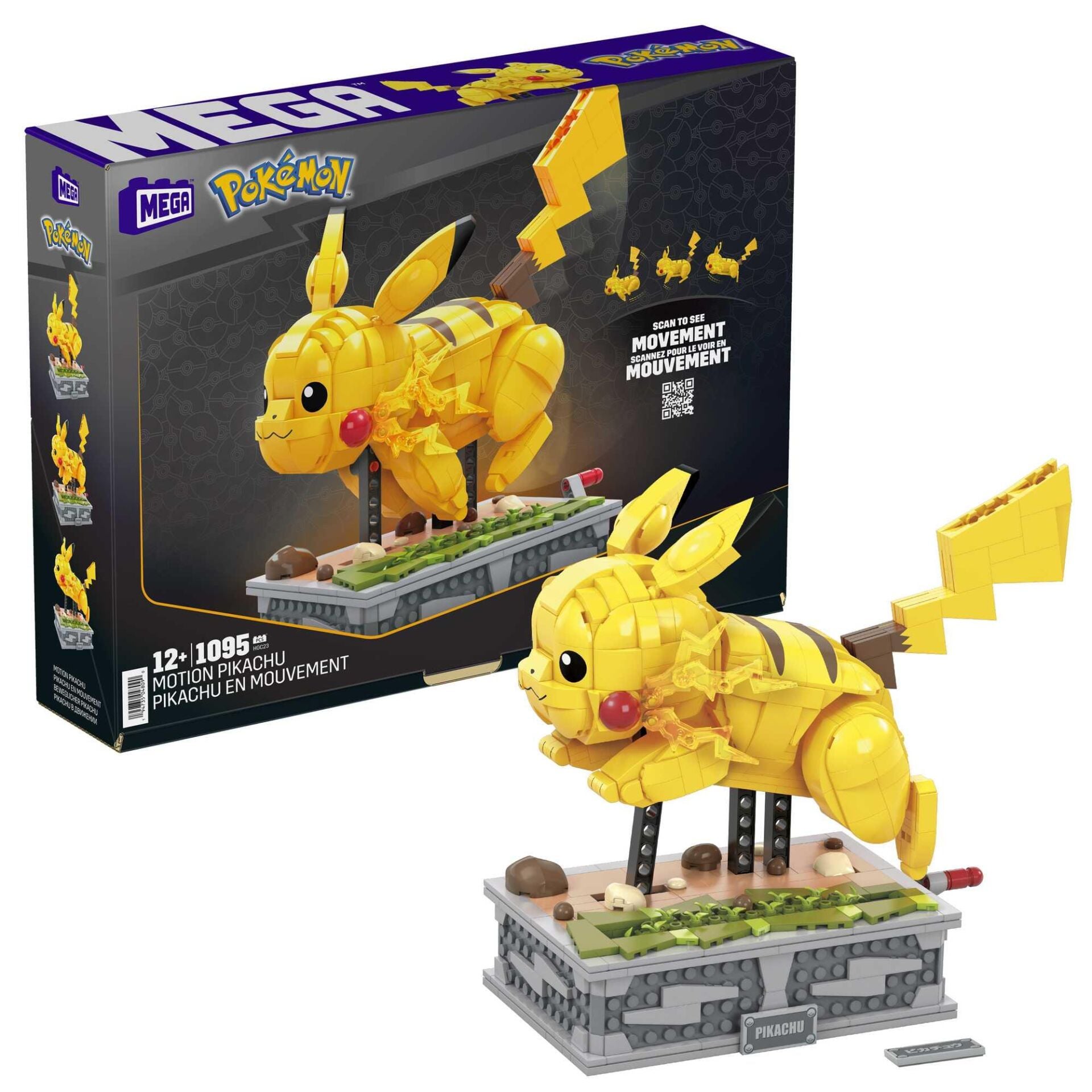 Mega Pokemon Kinetik Pikaçu 22 Cm-1