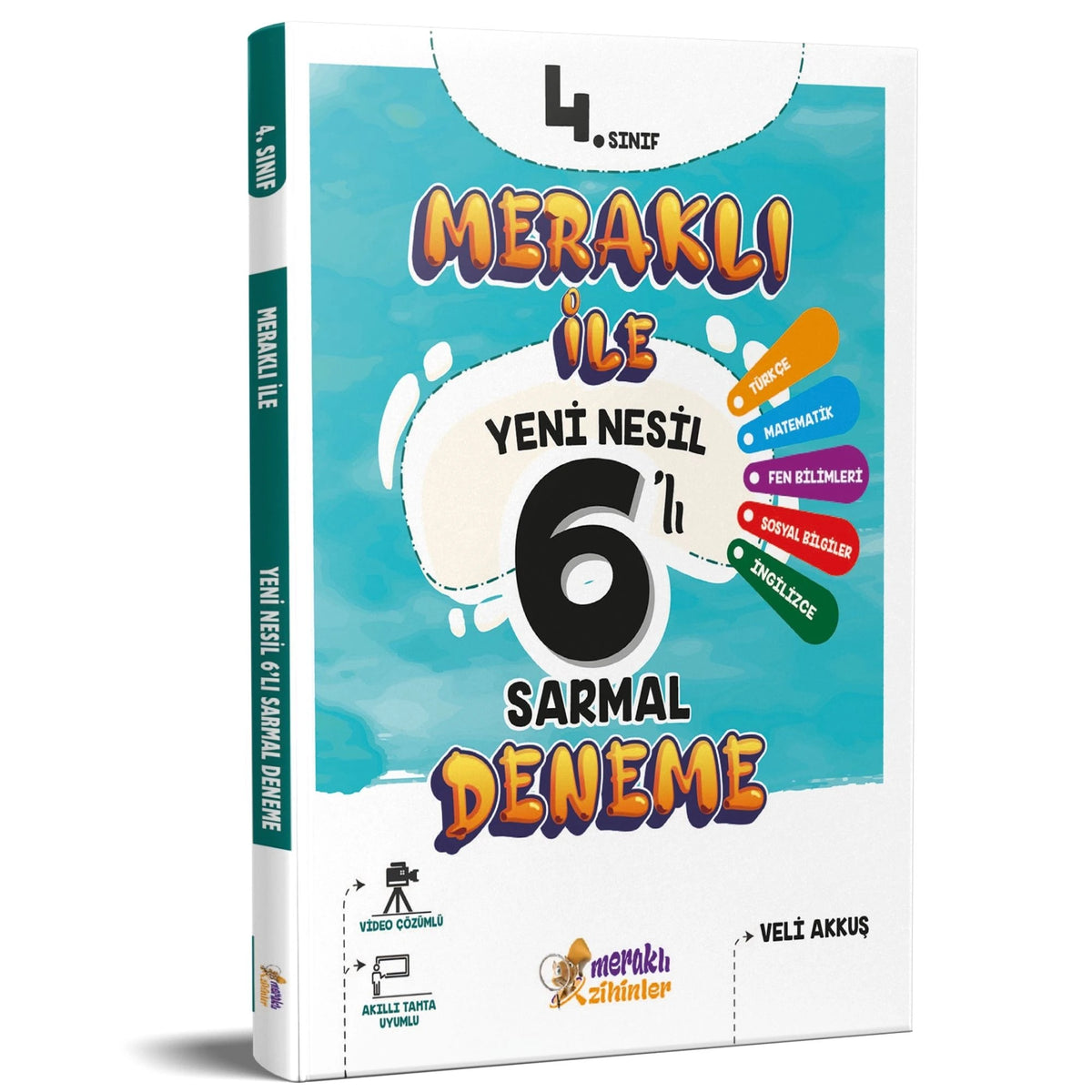 Meraklı Zihinler Yayınları 4.Sınıf Yeni Nesil 6 Lı Paket Deneme