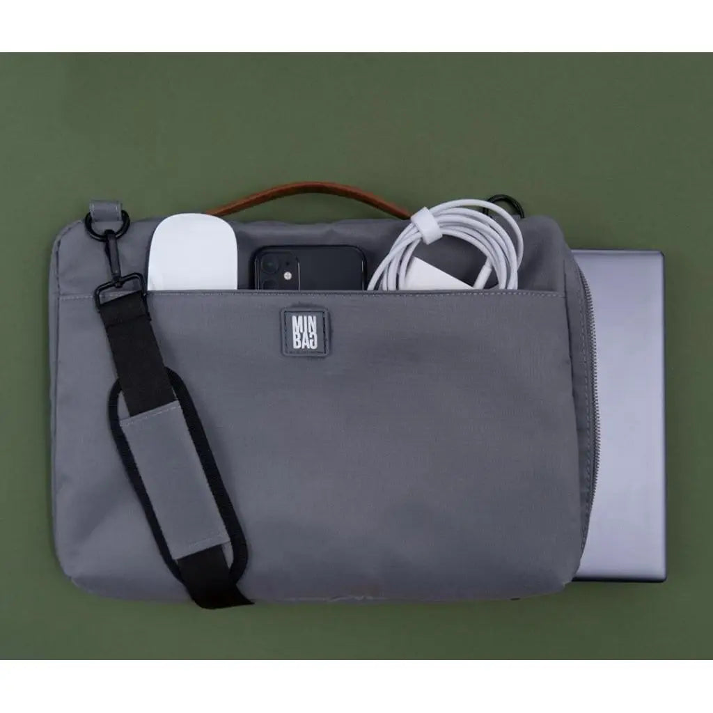 Mıcheal Laptop Çantası(15 Inch)- Gri-4