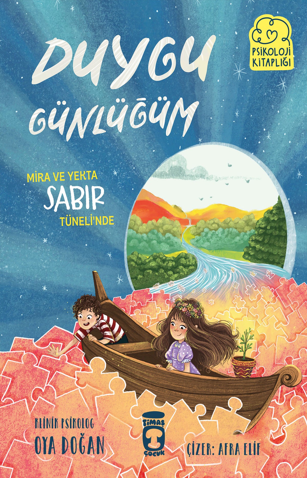 Mira ve Yekta Sabır Tünelinde Duygu Günlüğüm Timaş Çocuk-1