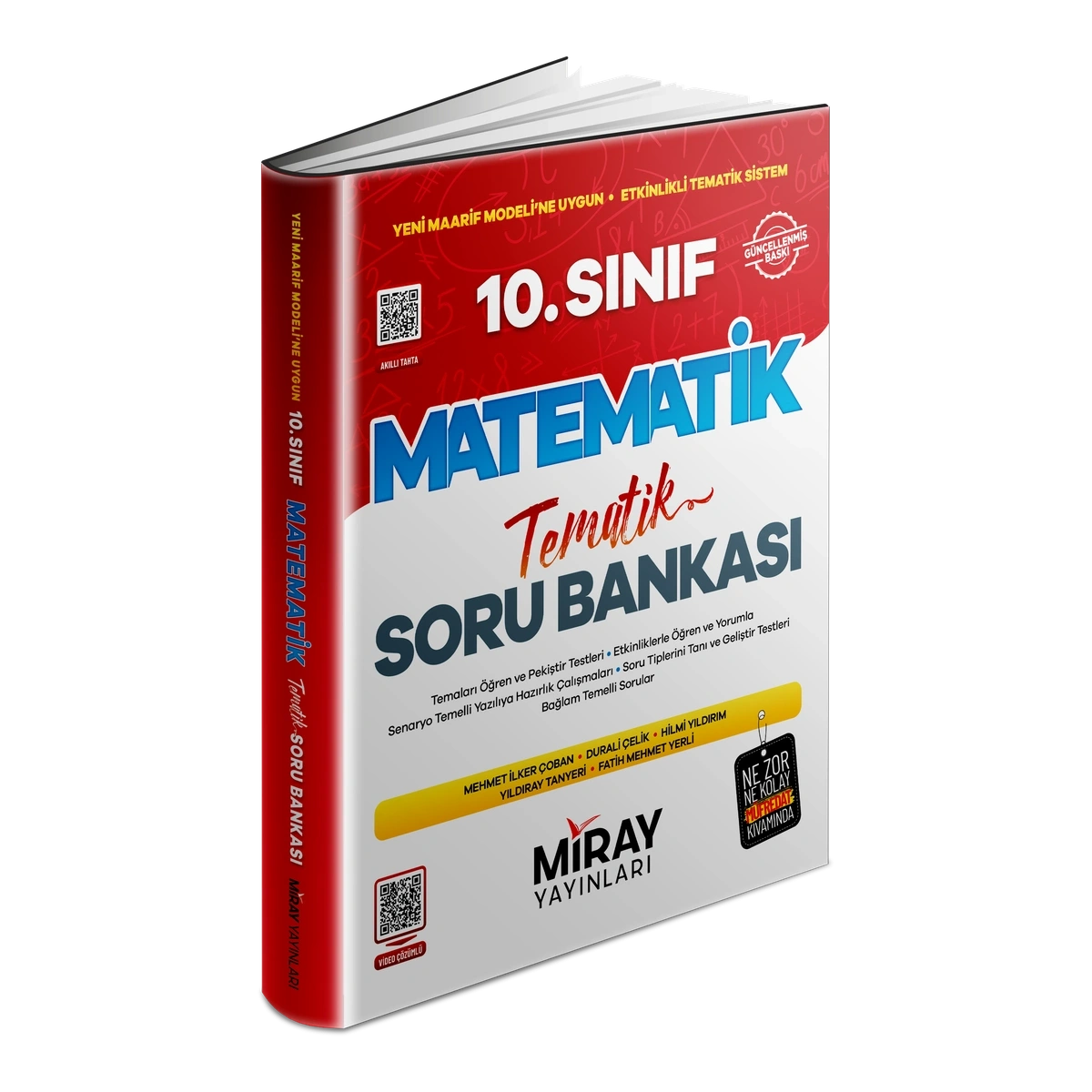 Miray Yayınları 10. Sınıf Matematik Maarif Model Tematik Soru Bankası