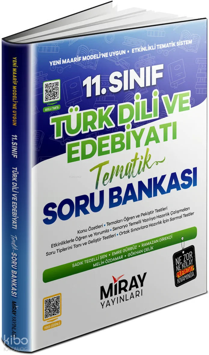 Miray Yayınları 11. Sınıf Türk Dili Ve Edebiyatı Tematik Soru Bankası-1