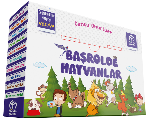Model Çocuk 2. Sınıf Başrolde Hayvanlar Hikaye Serisi-1