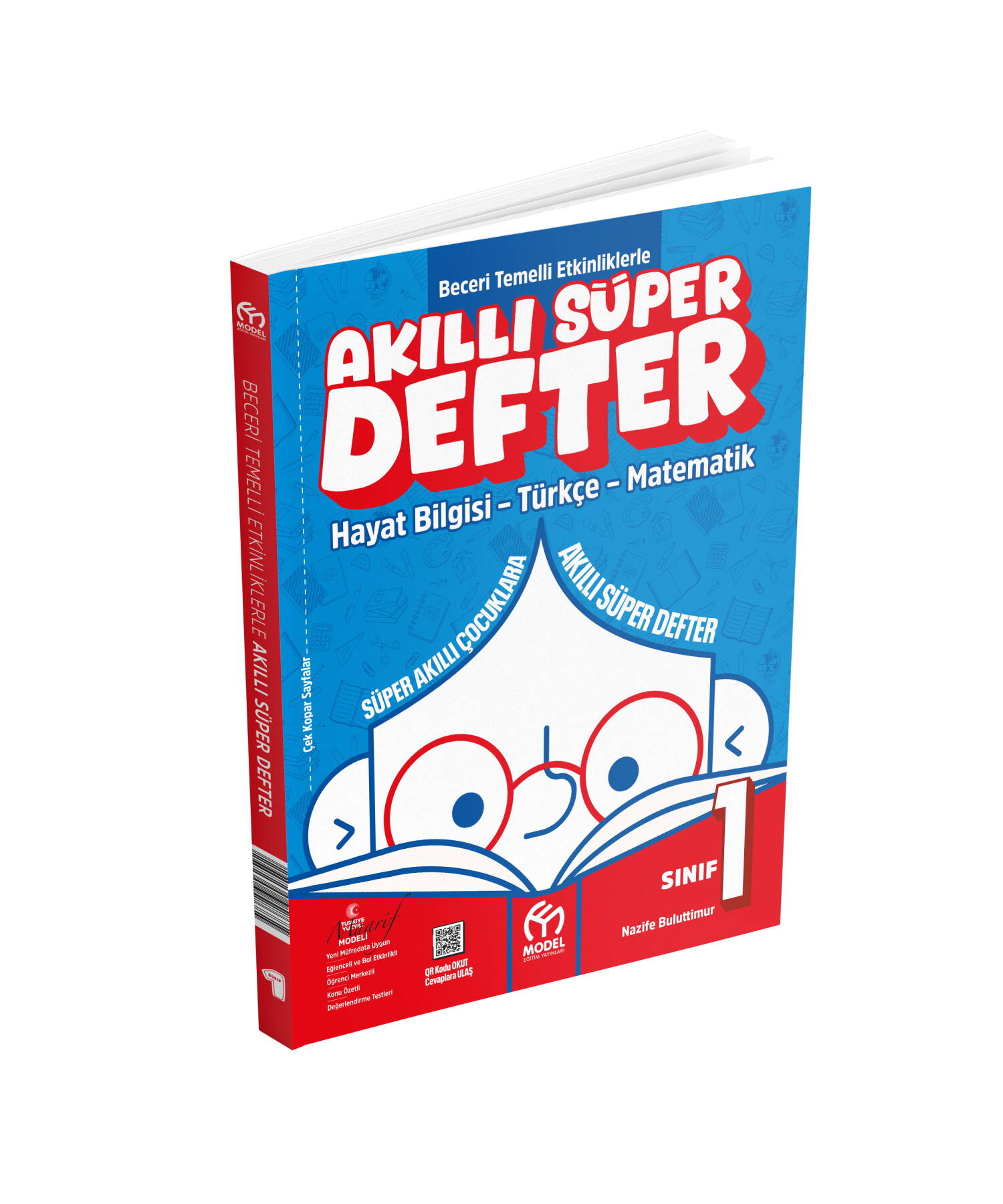 Model Eğitim Yayıncılık 1. Sınıf Akıllı Süper Defter Tüm Dersler Beceri Temelli Etkinliklerle-1