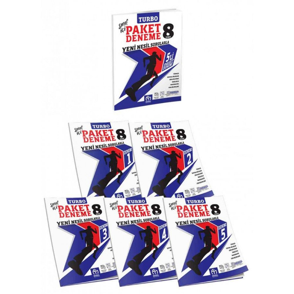 Model Eğitim Yayıncılık 8. Sınıf Turbo Sınıf İçi Paket Deneme-1