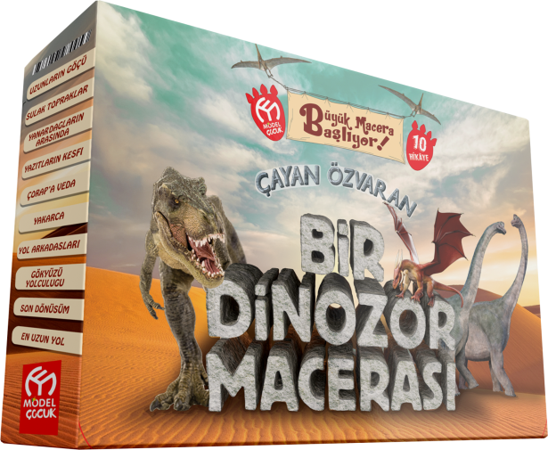 Model Eğitim Yayıncılık Bir Dinazor Macerası Hikaye Serisi-1
