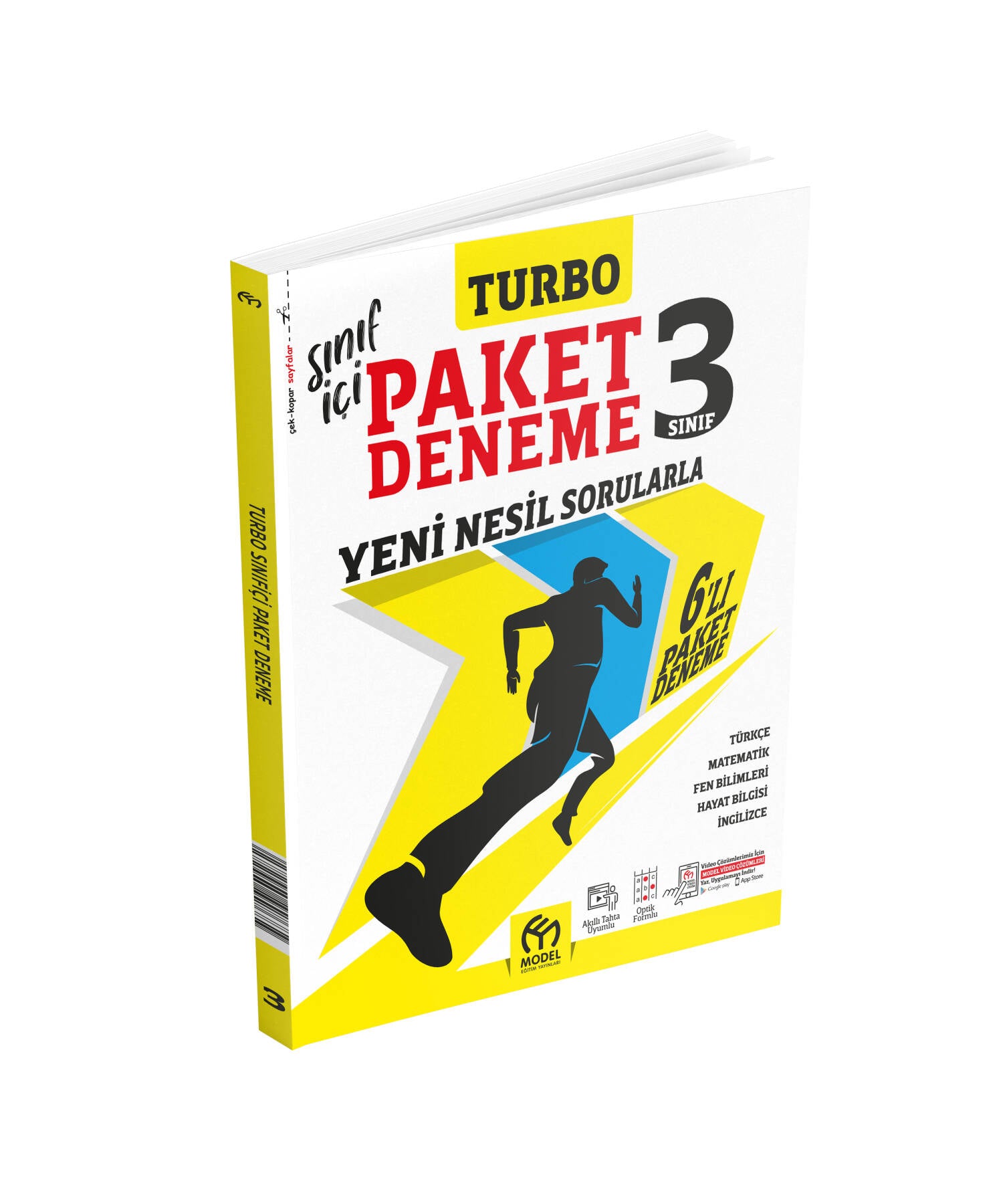 Model Eğitim Yayınları 3.Sınıf Turbo Paket Deneme Yeni Nesil Sorularla-1