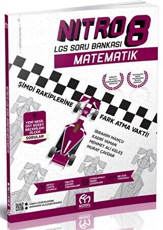 Model Eğitim Yayınları 8. Sınıf LGS Matematik Nitro Soru Bankası Model Eğitim-1