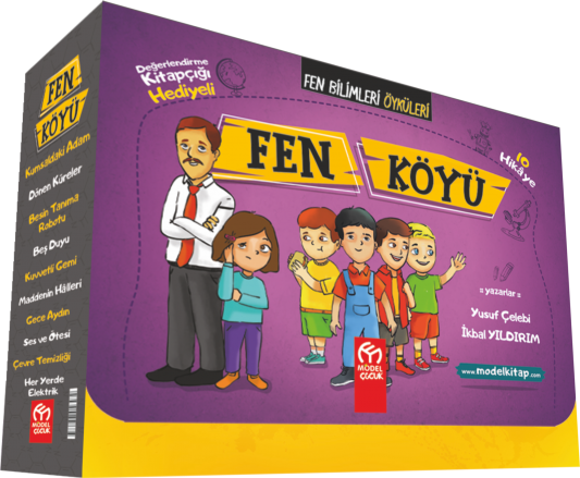 Model Eğitim Yayınları Fen Köyü Hikaye Serisi (10 Kitap)-1