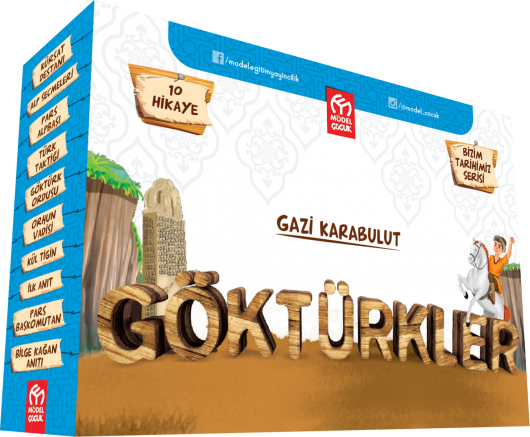 Model Eğitim Yayınları Göktürkler Hikaye Serisi 10 Kitap-1