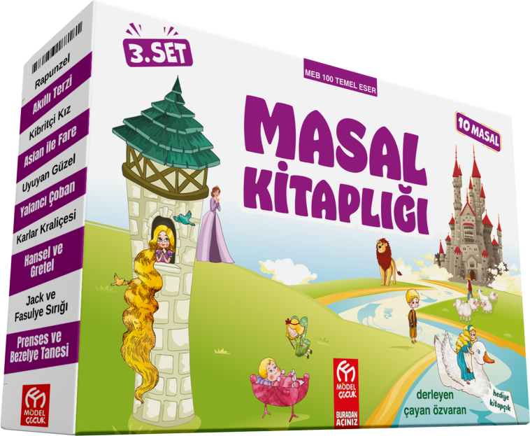 Model Eğitim Yayınları Masal Kitaplığı 3.Set-1