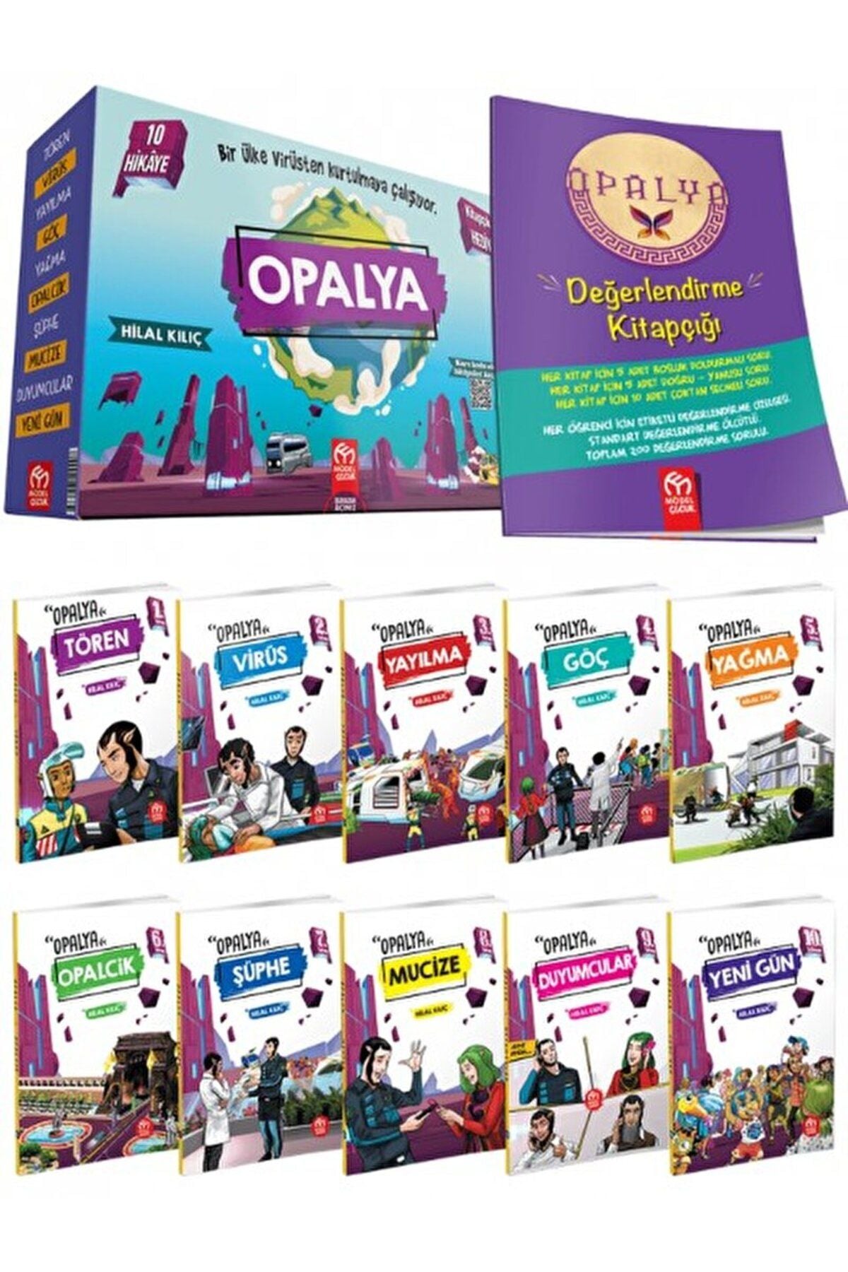 Model Yayıncılık Opalya Hikaye Seti-1