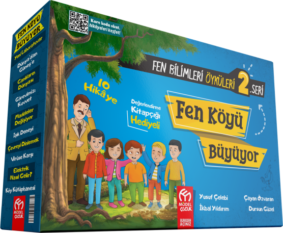 Model Yayınları Fen Köyü Büyüyor Hikaye Seti 2. Seri-1