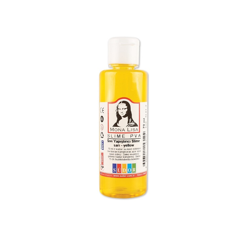 Mona Lisa Sıvı Yapıştırıcı Slime 70 ML Sarı