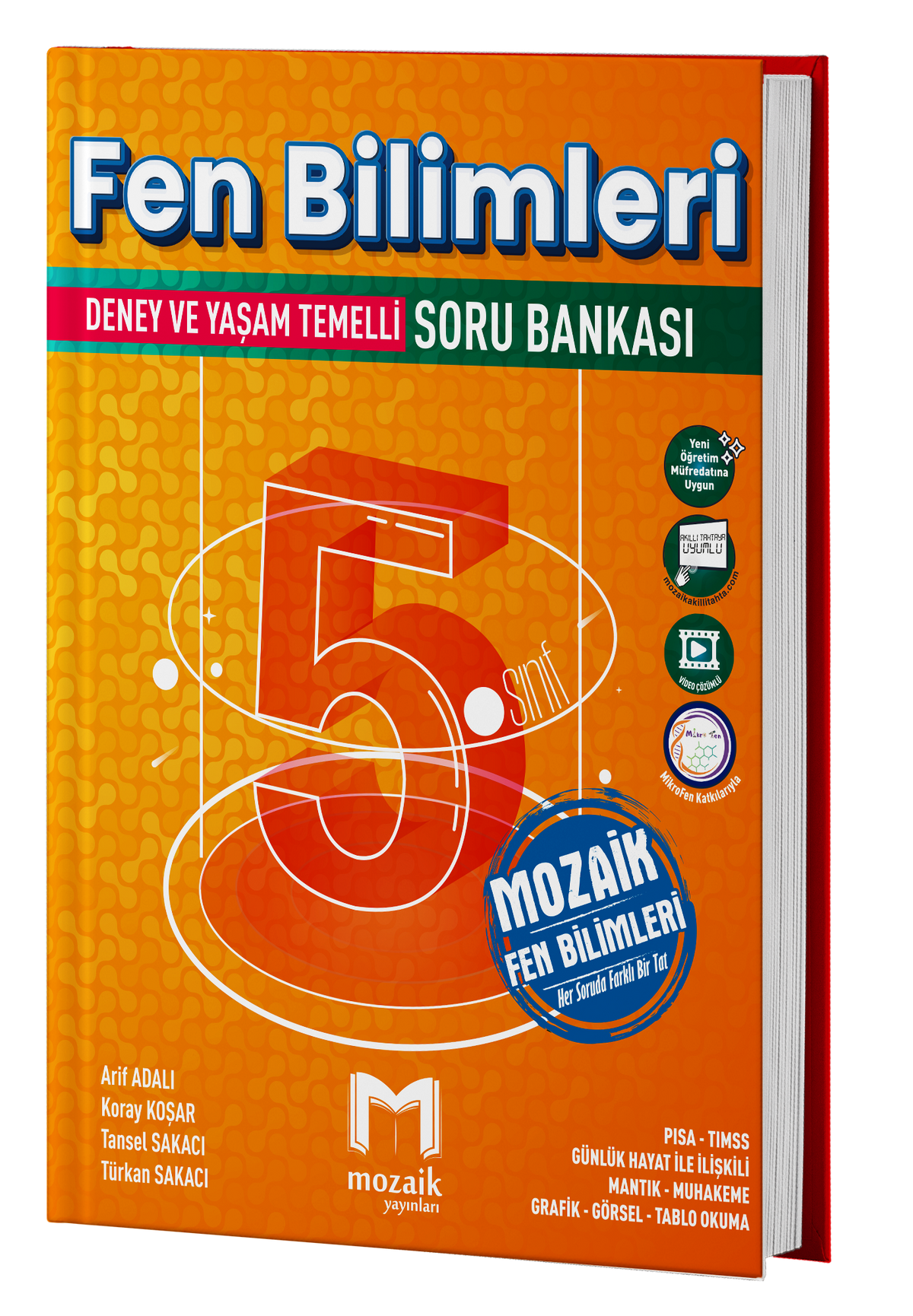 Mozaik Yayınları 5. Sınıf Fen Bilimleri Soru Bankası-1