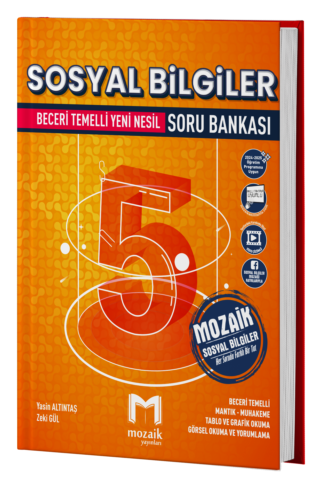 Mozaik Yayınları 5. Sınıf Sosyal Bilgiler Soru Bankası-1