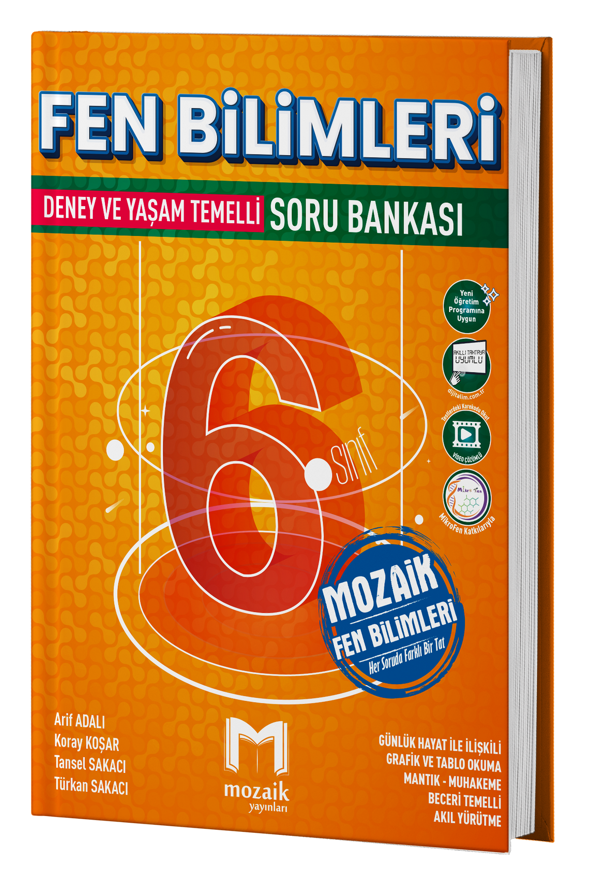 Mozaik Yayınları 6. Sınıf Fen Bilimleri Soru Bankası-1
