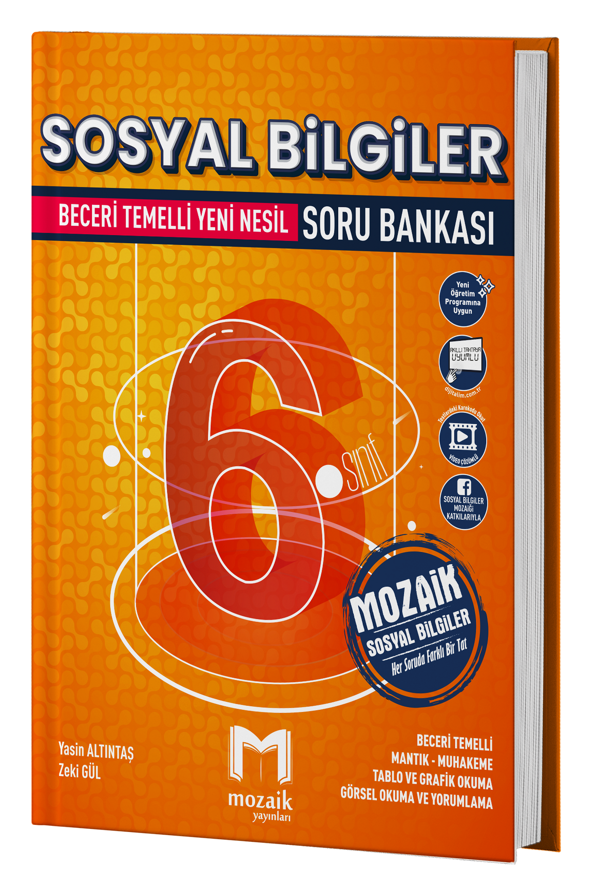 Mozaik Yayınları 6. Sınıf Sosyal Bilgiler Soru Bankası