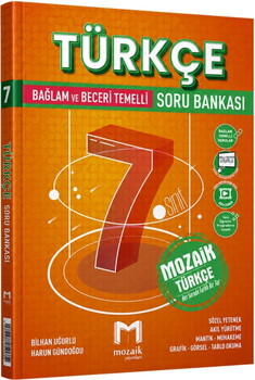Mozaik Yayınları 7. Sınıf Türkçe Soru Bankası-1