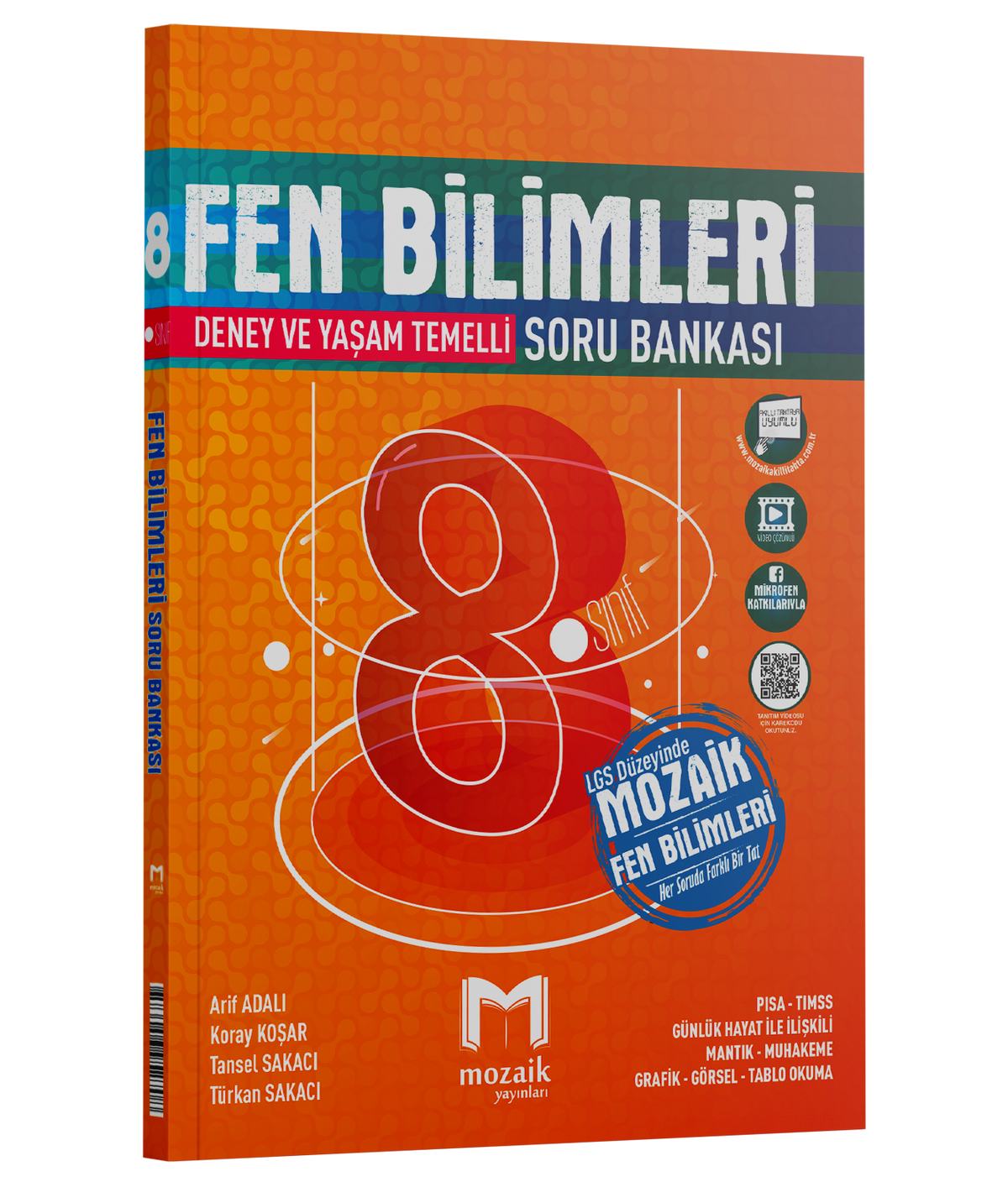 Mozaik Yayınları 8. Sınıf Fen Bilimleri Soru Bankası