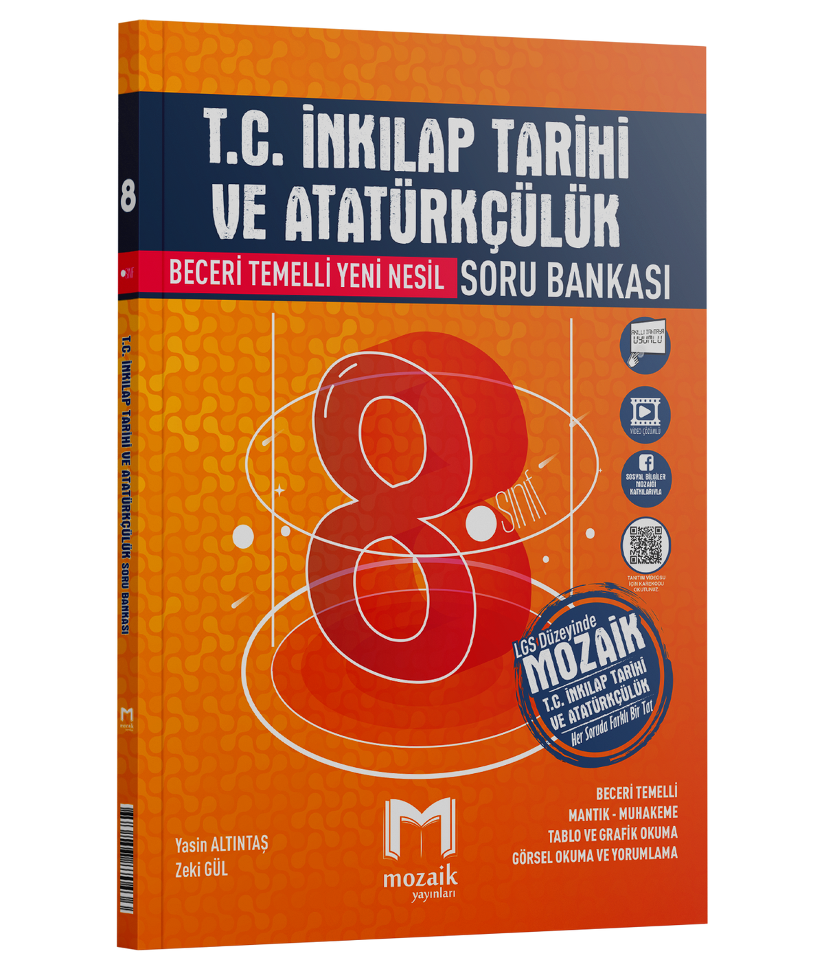 Mozaik Yayınları 8. Sınıf LGS T.C. İnkılap Tarihi ve Atatürkçülük Soru Bankası-1
