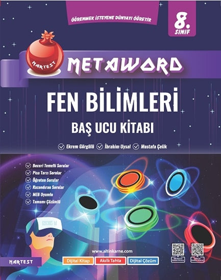 Nartest Yayınları 8. Sınıf Fen Bilimleri Metaword Baş Ucu Kitabı-1
