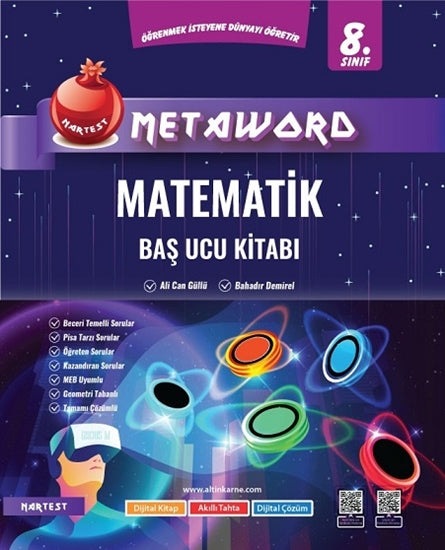 Nartest Yayınları 8. Sınıf Matematik Metaword Baş Ucu Kitabı-1