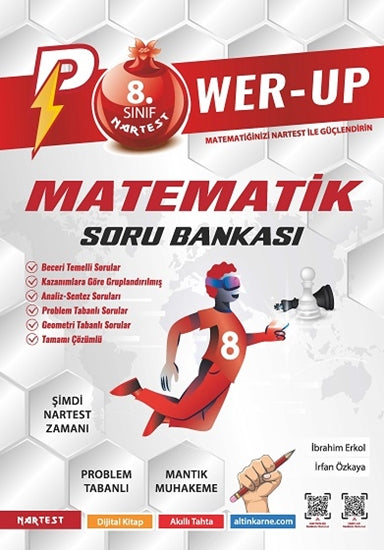 Nartest Yayınları 8. Sınıf Power-up Matematik Soru Bankası-1